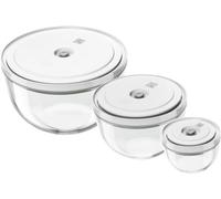 Zwilling Set de 3 bols sous vide FRESH & SAVE avec couvercle S/M/L 6 pièces