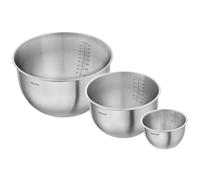 ZWILLING Fresh & Save BOWLS Set de bols S/M/L / 3-pcs, Acier inoxydable, Argent