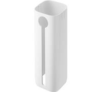 ZWILLING FRESH & SAVE CUBE Étui pour boîte de conservation taille 4S, protection maximale des aliments sensibles à la lumière, indicateur de niveau, plastique sans BPA, couleur blanc