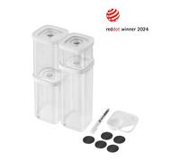 ZWILLING Fresh & Save Kit CUBE, S / 6-pcs, transparent-blanc
