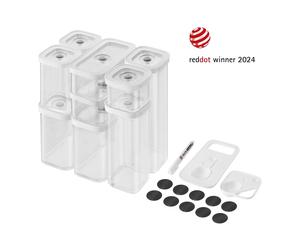 ZWILLING Fresh & Save CUBE Set CUBE, S/M / 12-pcs, transparent-blanc