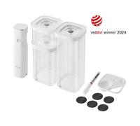 ZWILLING Fresh & Save CUBE Set de démarrage sous vide CUBE, S / 6-pcs, transparent-blanc
