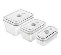 Zwilling Boîte sous vide Fresh & Save – 3 pièces en verre borosilicate