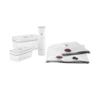 ZWILLING Fresh & Save Ensemble de démarrage sous-vide, Verre / S/M, 7-pcs, Blanc