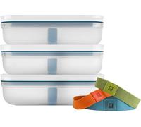 Zwilling Fresh & Save La Mer Lot de 3 boîtes à déjeuner sous vide en plastique Taille L