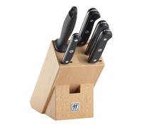 ZWILLING Gourmet 6-pcs, Set de blocs de couteaux, Nature