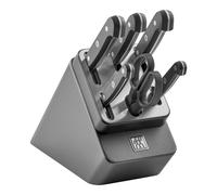 ZWILLING Gourmet 7-pcs, Bloc de couteaux, Anthracite