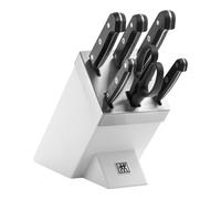 ZWILLING Gourmet 7-pcs, Bloc de couteaux, Blanc