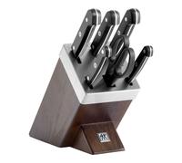 Zwilling Bloc de couteaux série Gourmet – 7 pièces, auto-affûtage, avec ciseaux inoxydables