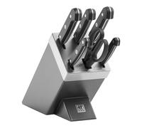 ZWILLING Gourmet 7-pcs, Set de blocs couteaux, Gris