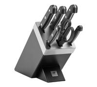ZWILLING Gourmet 7-pcs, Set de blocs couteaux, Noir mat