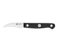 ZWILLING Couteau à éplucher Gourmet 6 cm – Acier spécial inoxydable, manche ergonomique noir