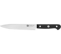 ZWILLING Couteau à trancher Gourmet 16 cm – Acier spécial inoxydable, manche ergonomique noir