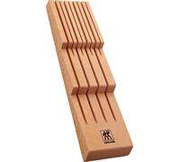 ZWILLING Porte-couteaux pour tiroirs – Insert pour 8 couteaux, 41 x 10,8 x 4,8 cm, Bois