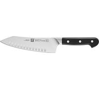 ZWILLING J.A. Henckels Couteau Santoku avec alvéoles Pro 7" Acier