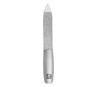 ZWILLING Lime à ongles Saphir (Surfaces de limage à grain grossier et à grain fin pour raccourcir et former, pointe de nettoyage), Premium, noir, 90 mm