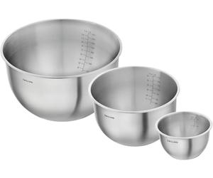 ZWILLING - lot de 3 Saladiers sous vide Fresh and save - 12-18-24 cm, Acier inoxydable, Argent