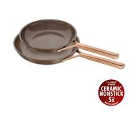 ZWILLING Milano 2-pcs, Set de poêles, Brun