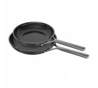 ZWILLING Milano Lot de 2 poêles à frire 24 cm + 28 cm en aluminium, compatible avec plaques à induction, revêtement antiadhésif en céramique, sans PFAS, passe au lave-vaisselle, fabriquées en Italie