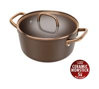 ZWILLING Milano Marmite avec couvercle en verre 24 cm, Aluminium