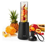 ZWILLING Mixeur Blender Smoothie Maker – Gourde 600 ml, 300 W, Acier inoxydable/Plastique – Noir
