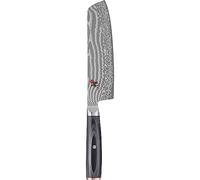 Miyabi by Zwilling Couteau nakiri Raw 5000FCD – Rectangulaire à fruits – Damaské noir 17 cm