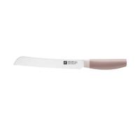 ZWILLING Now S Couteau à pain 20 cm, Rose, Tranchant en dents de scie