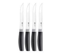 Zwilling Now S Knife Lot de 4 couteaux à steak en acier trempé Noir