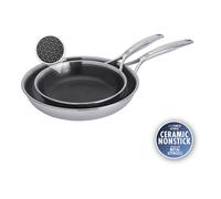 ZWILLING Peak 2-pcs, Set de poêles, Argent