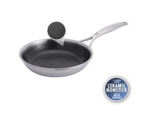 ZWILLING Peak Poêle 20 cm, Inox 18/10, Argent