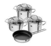 ZWILLING Pico 4-pcs, Ensemble de casseroles et poêles, Argent