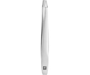ZWILLING Pince à épiler coudée pour sourcils, Premium | Pointes affûtées à la main et texturées pour une prise ferme et une épilation précise des poils rebelles du visage