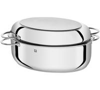 ZWILLING Plus Roaster 41 cm, 8,5 L, Inox 18/10, Induction, Four | Couvercle utilisable comme poêle, fond SIGMA Classic, idéal pour rôtir et braiser, tous feux