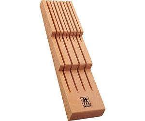 ZWILLING Porte-couteaux pour tiroirs, Insert pour Tiroirs, pour 8 Couteaux, 41 x 10,8 x 4,8 cm, Bois