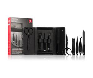 Zwilling Premium Black kit manucure pour homme