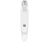 ZWILLING Coupe-ongles pour les pieds (Avec piège à ongles, Extra large, Tranchant droit et tranchant, pour gauchers et droitiers), Premium, blanc, 145 mm