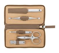 ZWILLING Set de manucure Premium Twinox 5 pièces Taupe