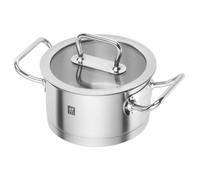 ZWILLING Pro - Faitout avec Couvercle en Verre (16 cm) - Acier Inoxydable