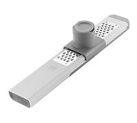 ZWILLING Râpe Fine 3 en 1, Longueur 27 cm, Acier Inoxydable 18/10, Structure Plastique, Gris, série Z-Cut
