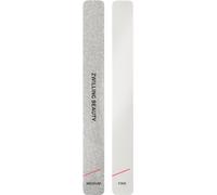 ZWILLING Sandblatt Lot de 2 limes à ongles (surface à grain épais et fin, soin des ongles doux, qualité studio d'ongle) - Blanches - 160 mm