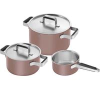 Zwilling - Set de 3 plats avec couvercles Rose pur