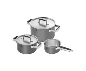 Zwilling Set de casseroles Zwilling Pure 5 pièces Gris