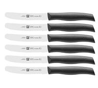 ZWILLING Set de Couteaux de Petit-Déjeuner (6 Pièces), Lames : 12 cm, Acier Spécial Inoxydable/Manche Plastique, série Twin Grip