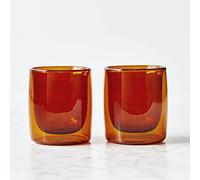 ZWILLING Sorrento Lot de 2 verres à double paroi Ambre