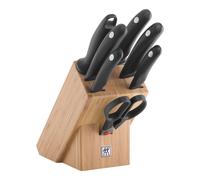 ZWILLING Style 8-pcs, Set de blocs de couteaux, Nature
