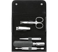 ZWILLING Trousse de manucure Classic Inox 5 pièces cuir noir