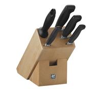 ZWILLING VIER STERNE 6-pcs, Bloc de couteaux, Nature