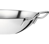 Zwilling Wok, Avec Couvercle En Verre Et Grille Amovible, Adapté À L'induction, Ø 32 Cm, Acier Inoxydable.