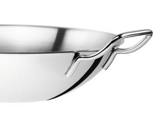 Zwilling Wok, Avec Couvercle En Verre Et Grille Amovible, Adapté À L'induction, Ø 32 Cm, Acier Inoxydable.
