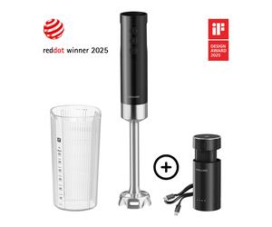 ZWILLING XTEND Mixeur plongeant sans fil, Kit de démarrage avec batterie